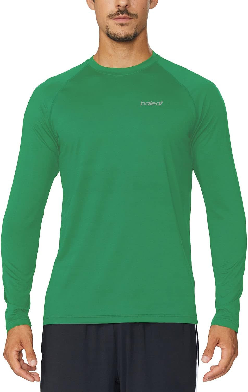 Men'S Long Sleeve Running Shirts Quick Dry Workout Shirts Athletic T-Shirts Lightweight Soft Fishing Tee Tops