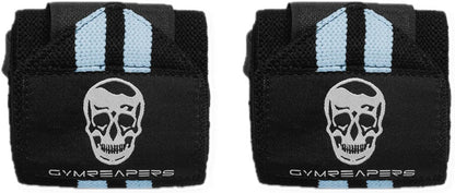 Weightlifting Wrist Wraps (IPF Approved) 18" Professional Quality Wrist Support with Heavy Duty Thumb Loop - Best Wrap for Powerlifting Competition, Strength Training, Bodybuilding